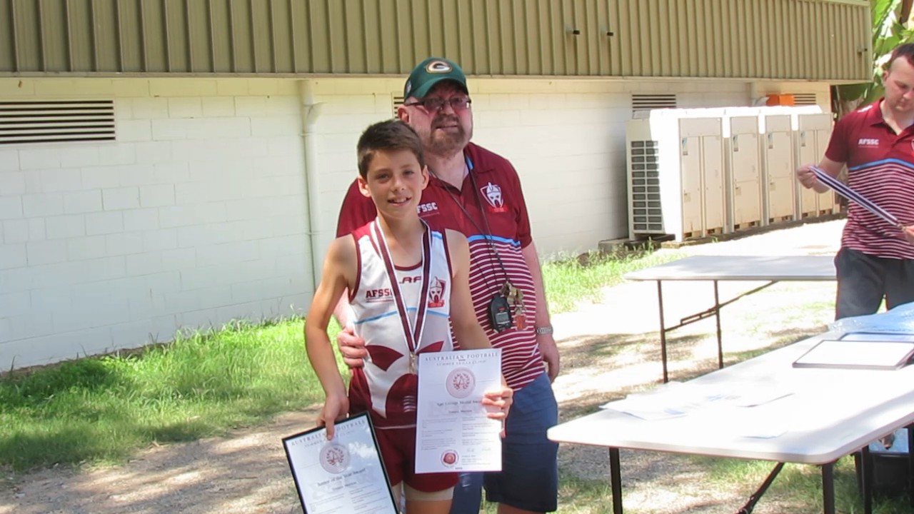 Year 38 Age Group Medal Award